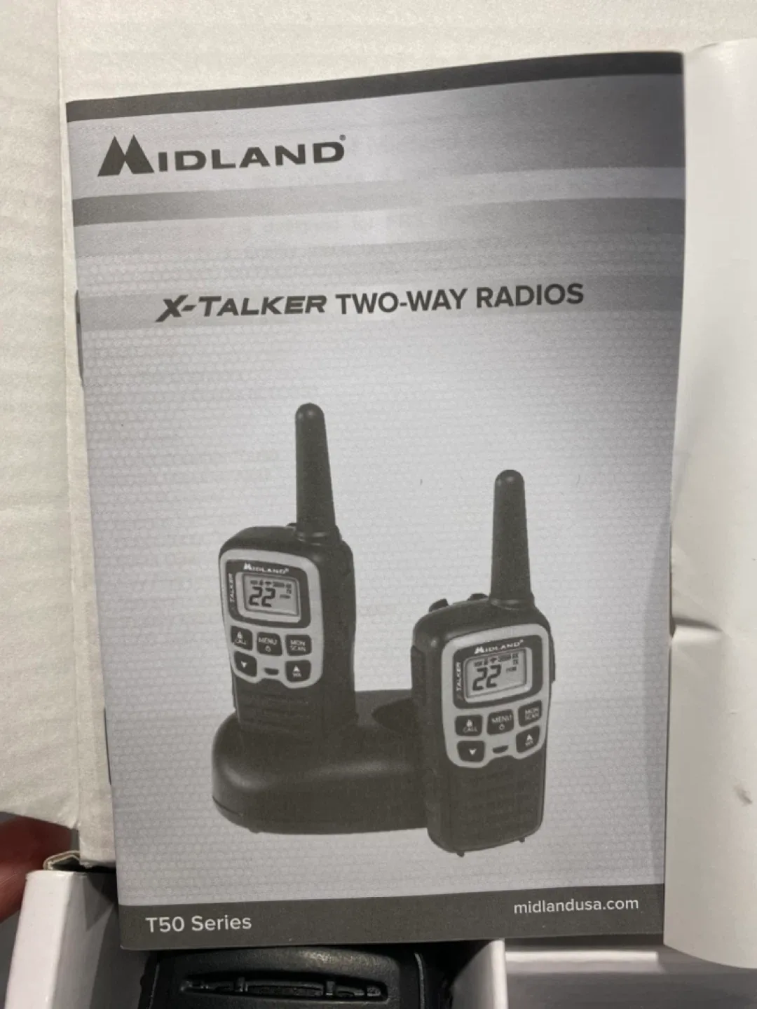 Midland X-Talker T51VVP3 Walkie-Talkies - New in Box! image indicator(2)