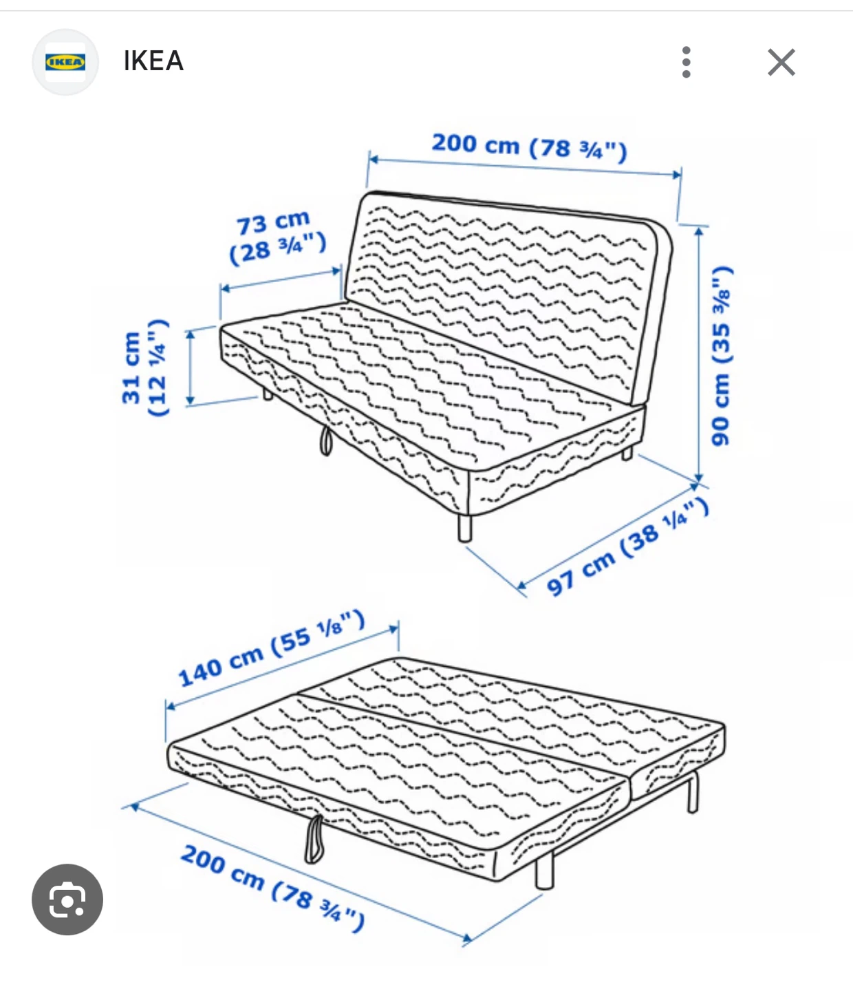 Futon sofa bed - photo 3