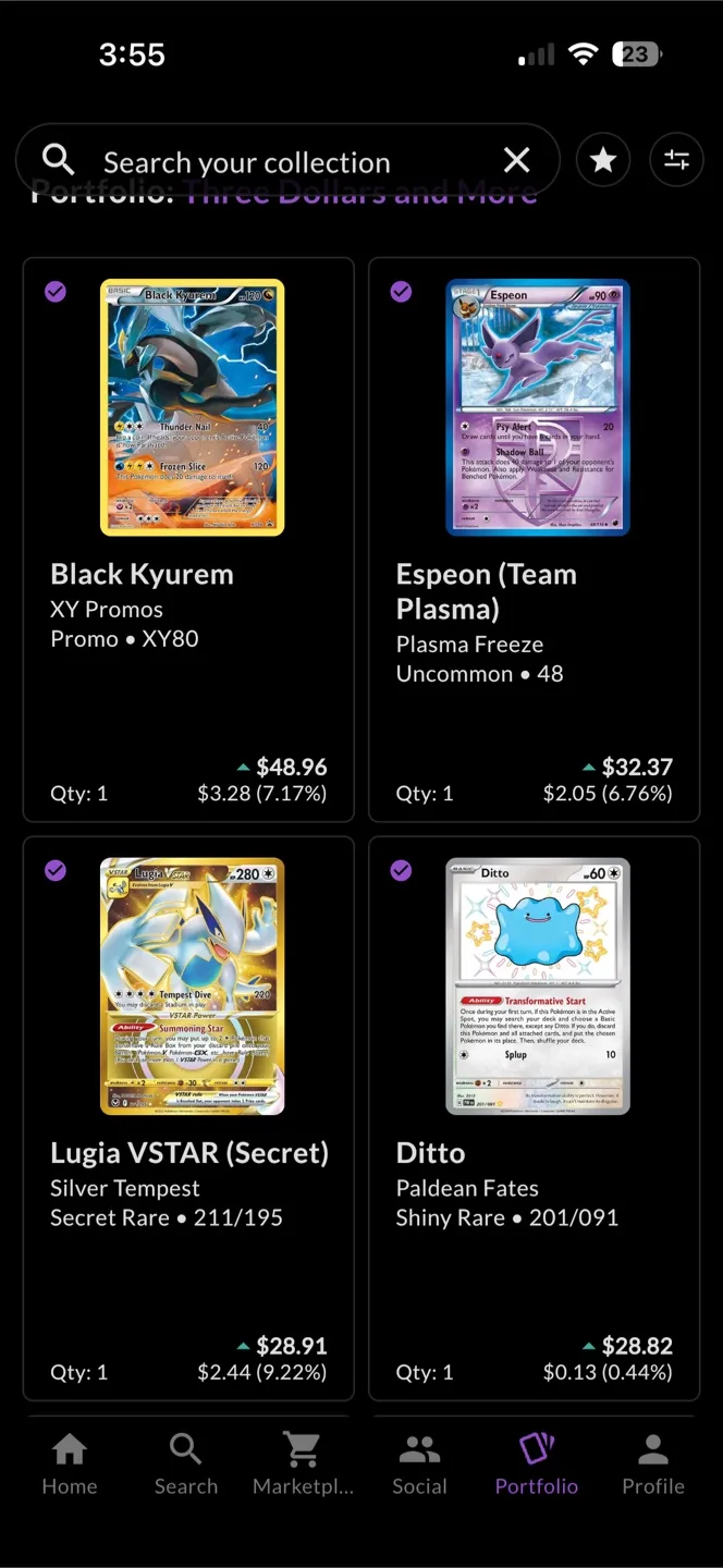 Pokemon Cards Collection selling at 75% MV image indicator(2)