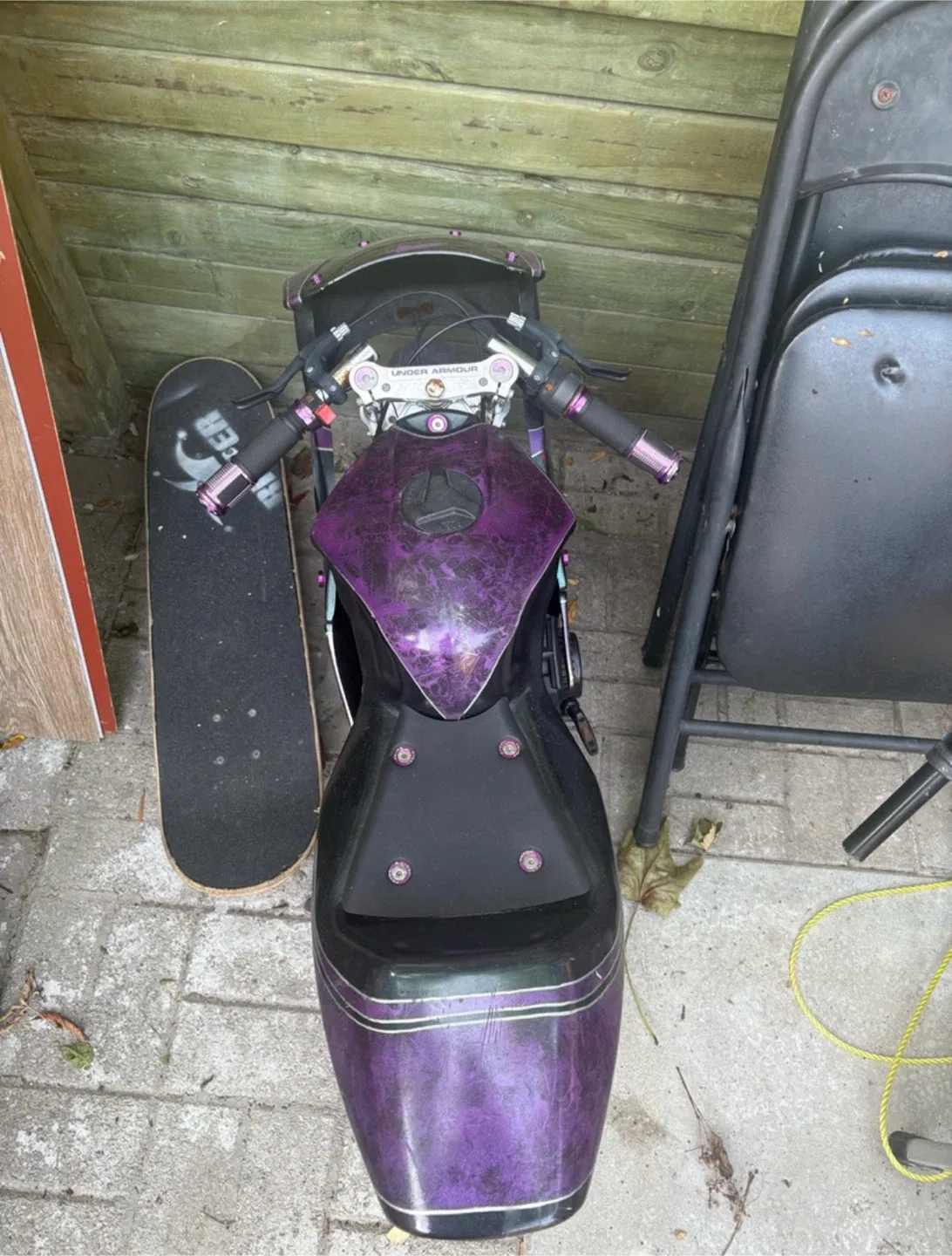 Purple Mini Motorcycle image indicator(2)