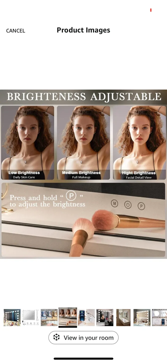 New- KOTTova Vanity Mirror with LED Lights image indicator(4)