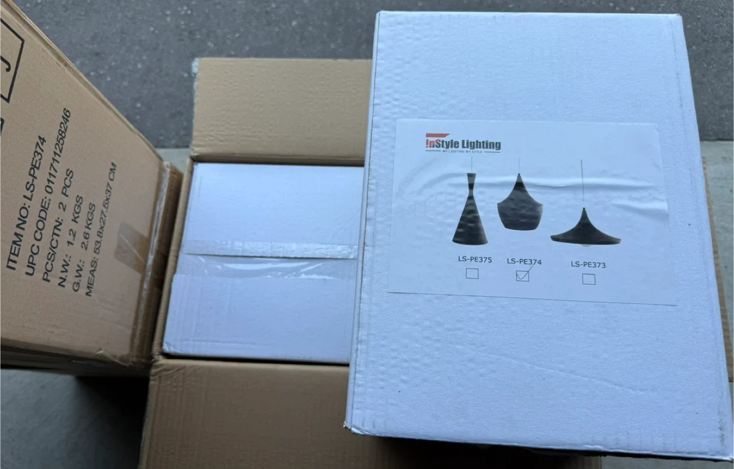 InStyle Lighting LS-PE374 Pendant Light - Black image indicator(5)