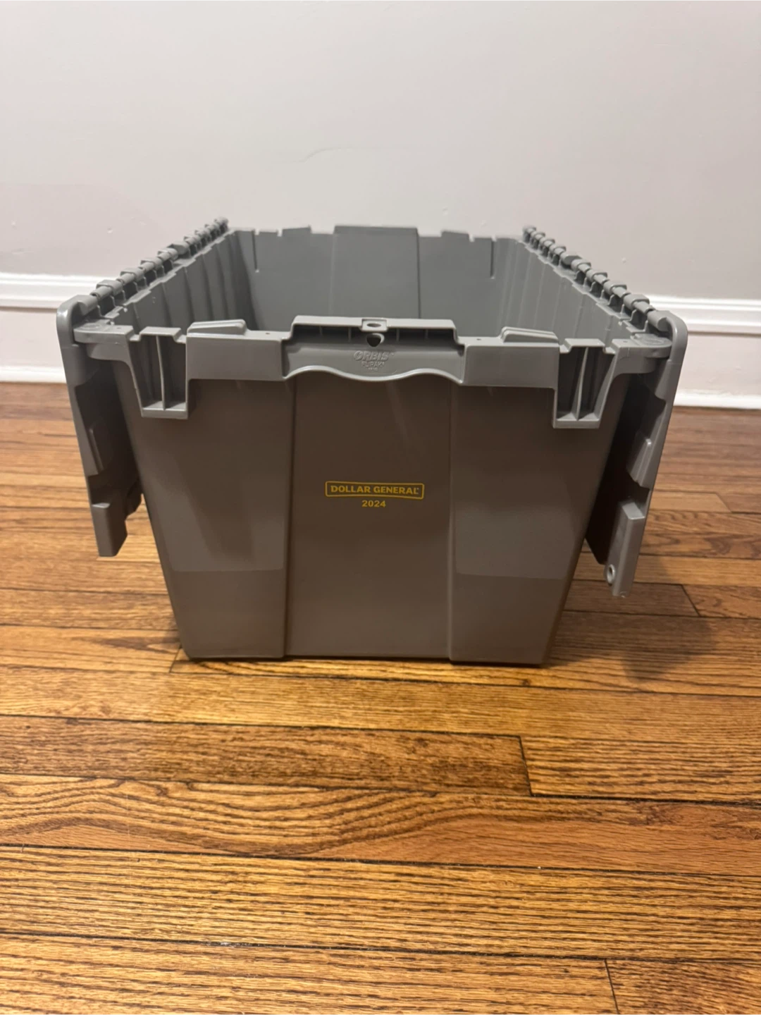 Dollar General Gray Storage Tote - photo 4