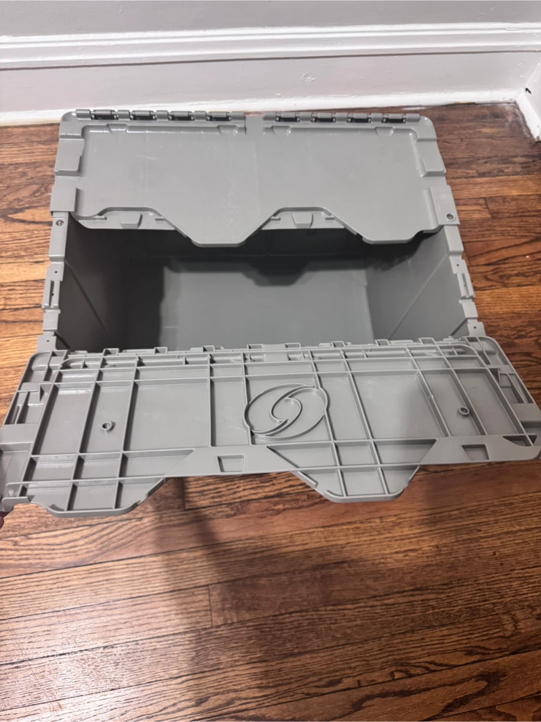 Dollar General Gray Storage Tote - photo 2