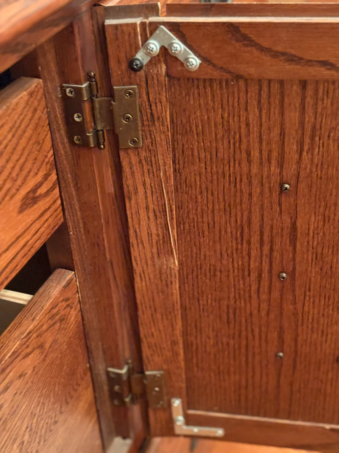 Wood Dresser with Mirror - photo 5