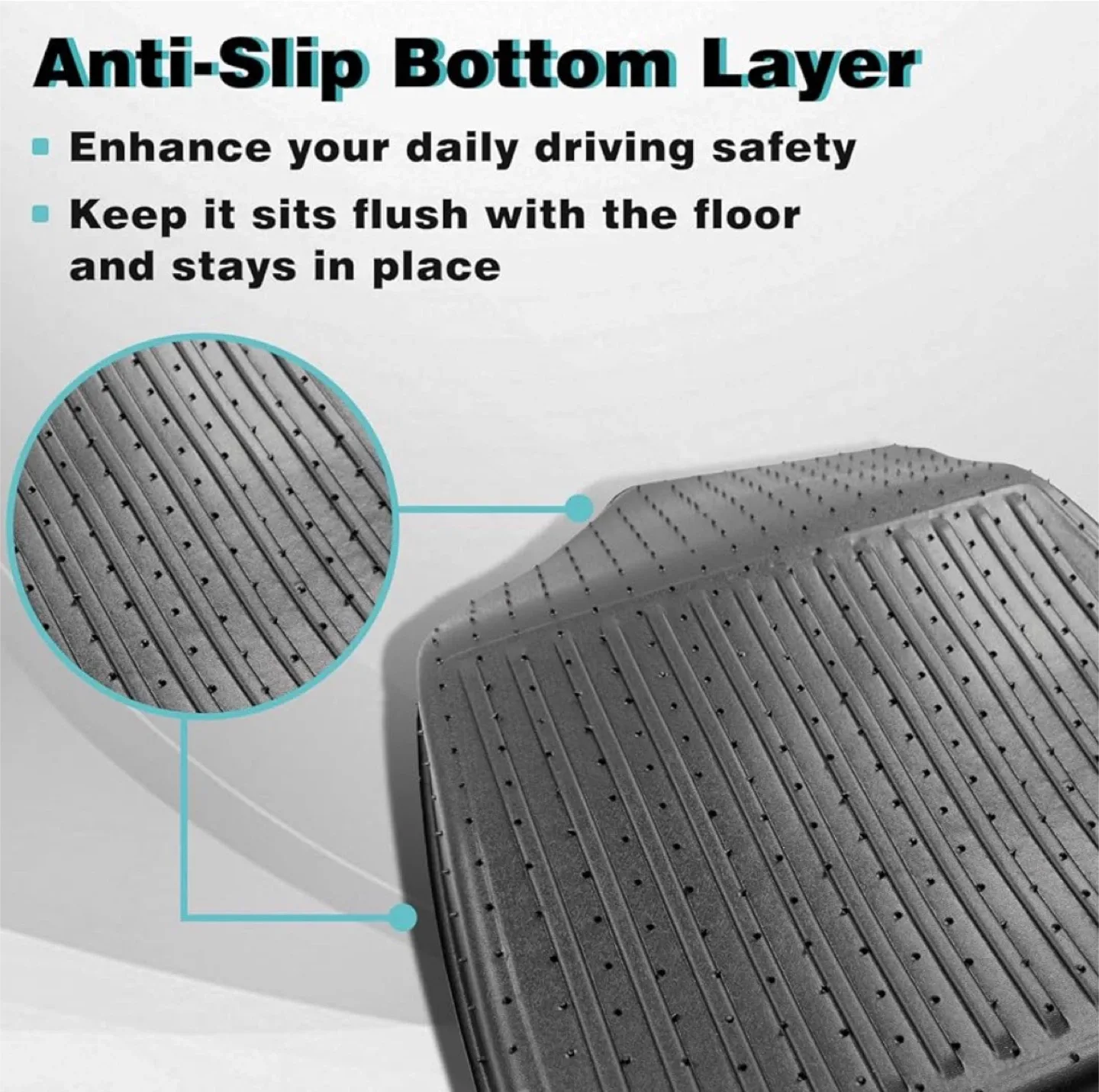 2024-2025 Hyundai KONA EV Electric All Weather Floor Mats image indicator(7)