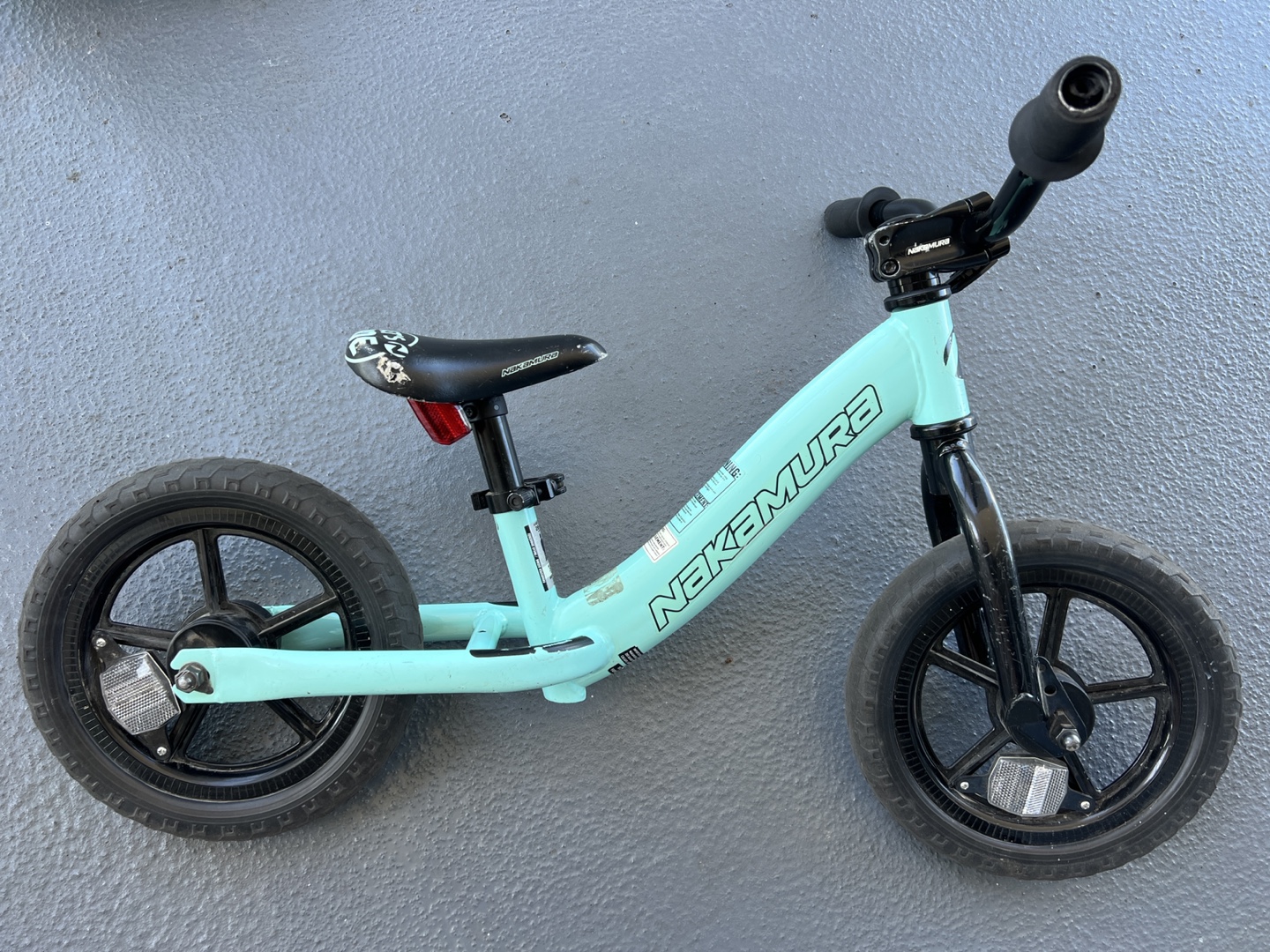 Nakamura Balance Bike - Kids' First Ride!