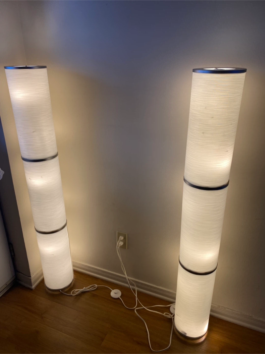 IKEA Vidja Floor Lamp White 54"