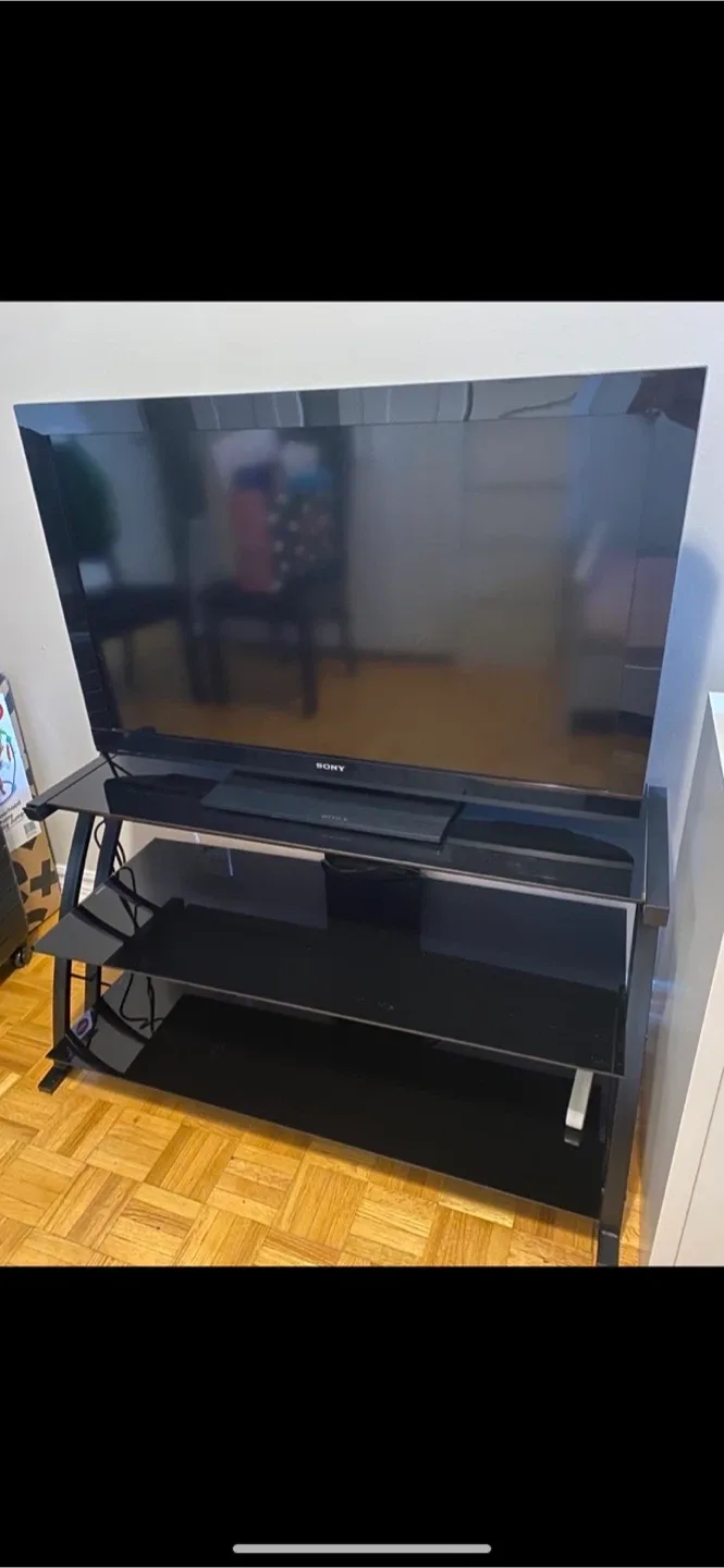 Sony TV and Black TV Stand image indicator(5)