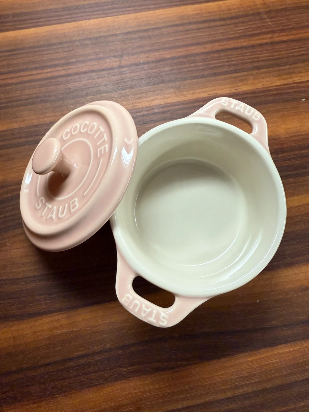 Staub Ceramic Mini Cocotte in Pink - photo 2