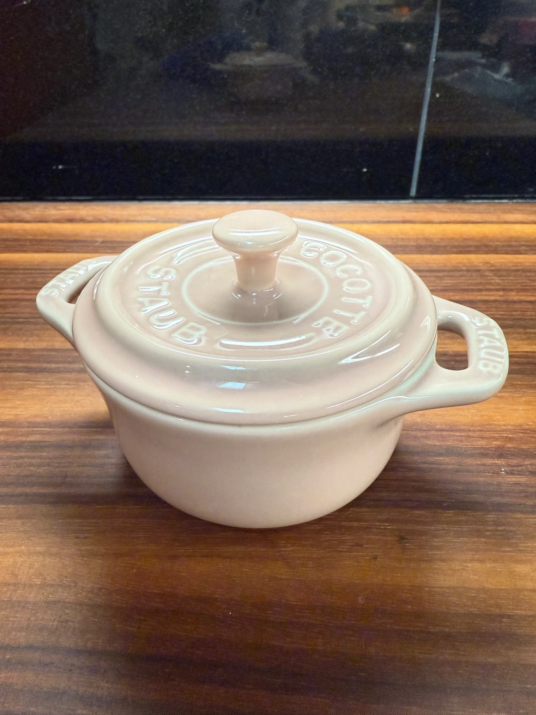Staub Ceramic Mini Cocotte in Pink
