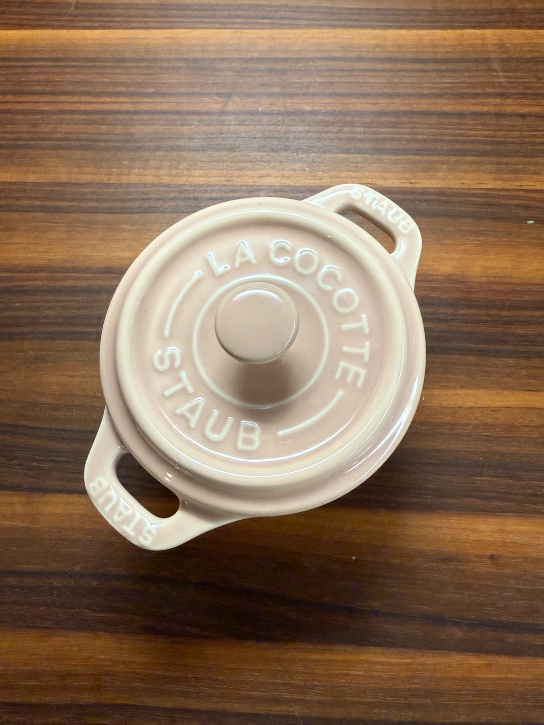 Staub Ceramic Mini Cocotte in Pink - photo 3