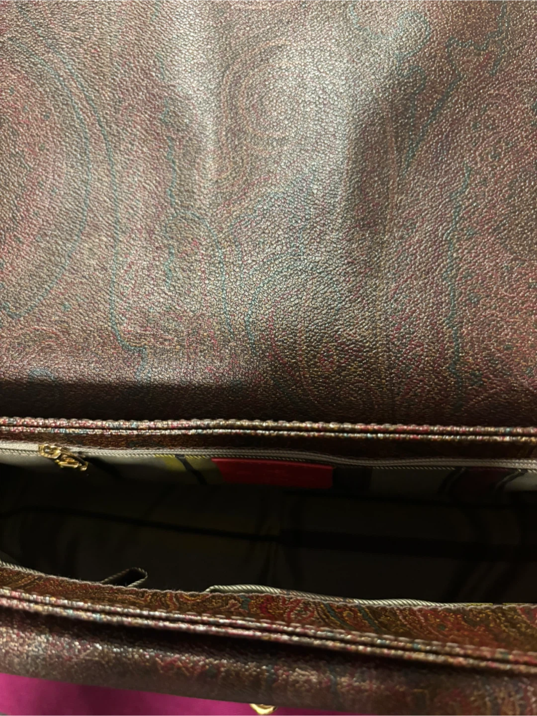 Etro Milano Brown Leather Shoulder Bag - photo 2