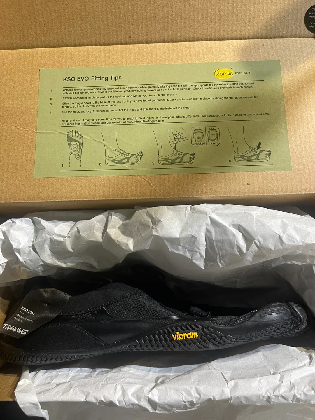 Vibram FiveFingers KSO EVO Black, US Size 12.5-13 image indicator(3)