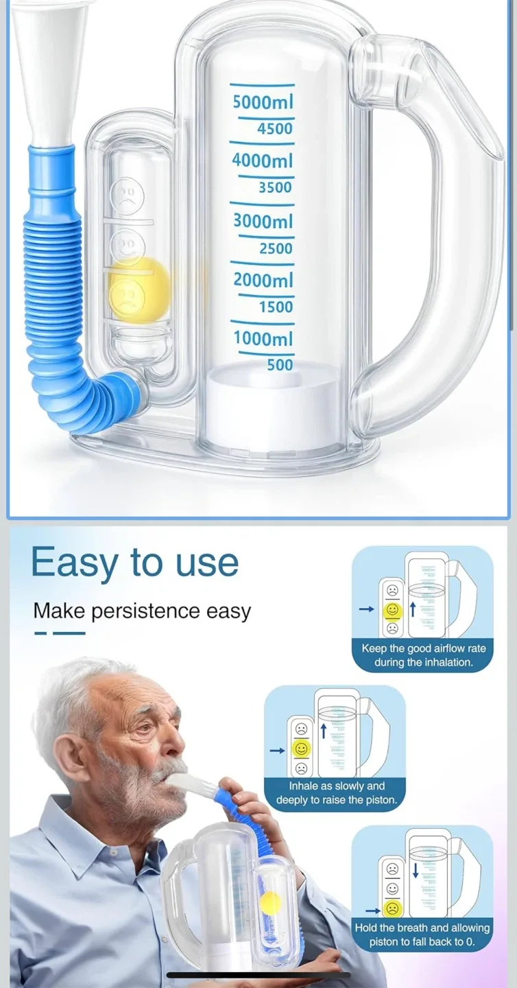 Breathing Exercise Device 5000ML image indicator(2)