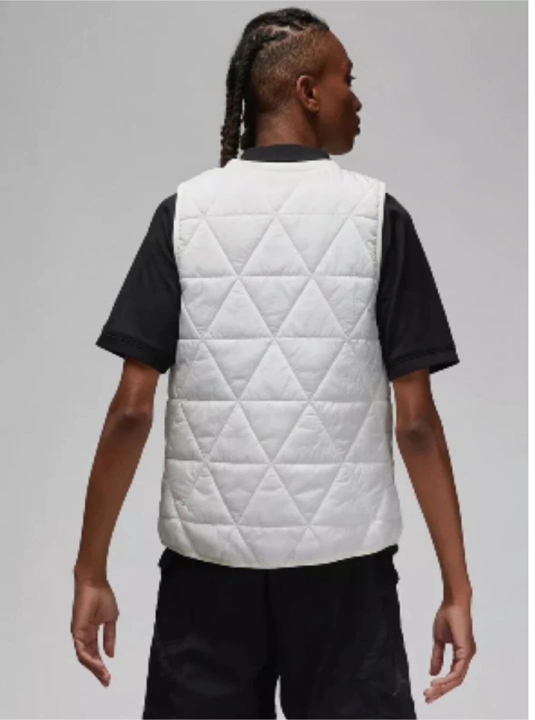 NWT Nike Jordan Sport Men's White Golf Vest Size XS - photo 3