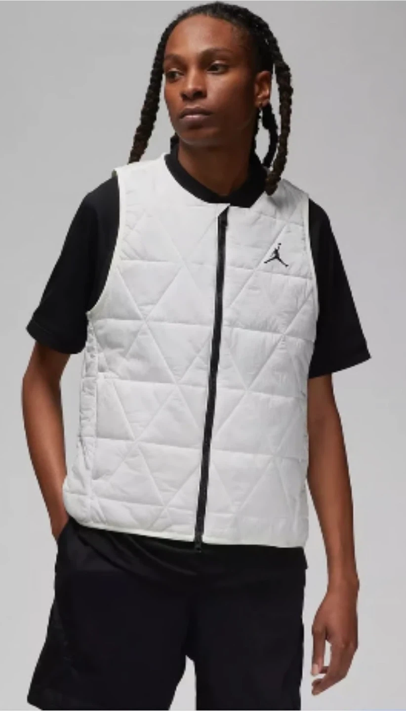 NWT Nike Jordan Sport Men's White Golf Vest Size XS