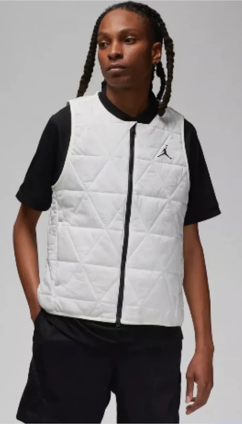 NWT Nike Jordan Sport Men's White Golf Vest Size XS thumbnail