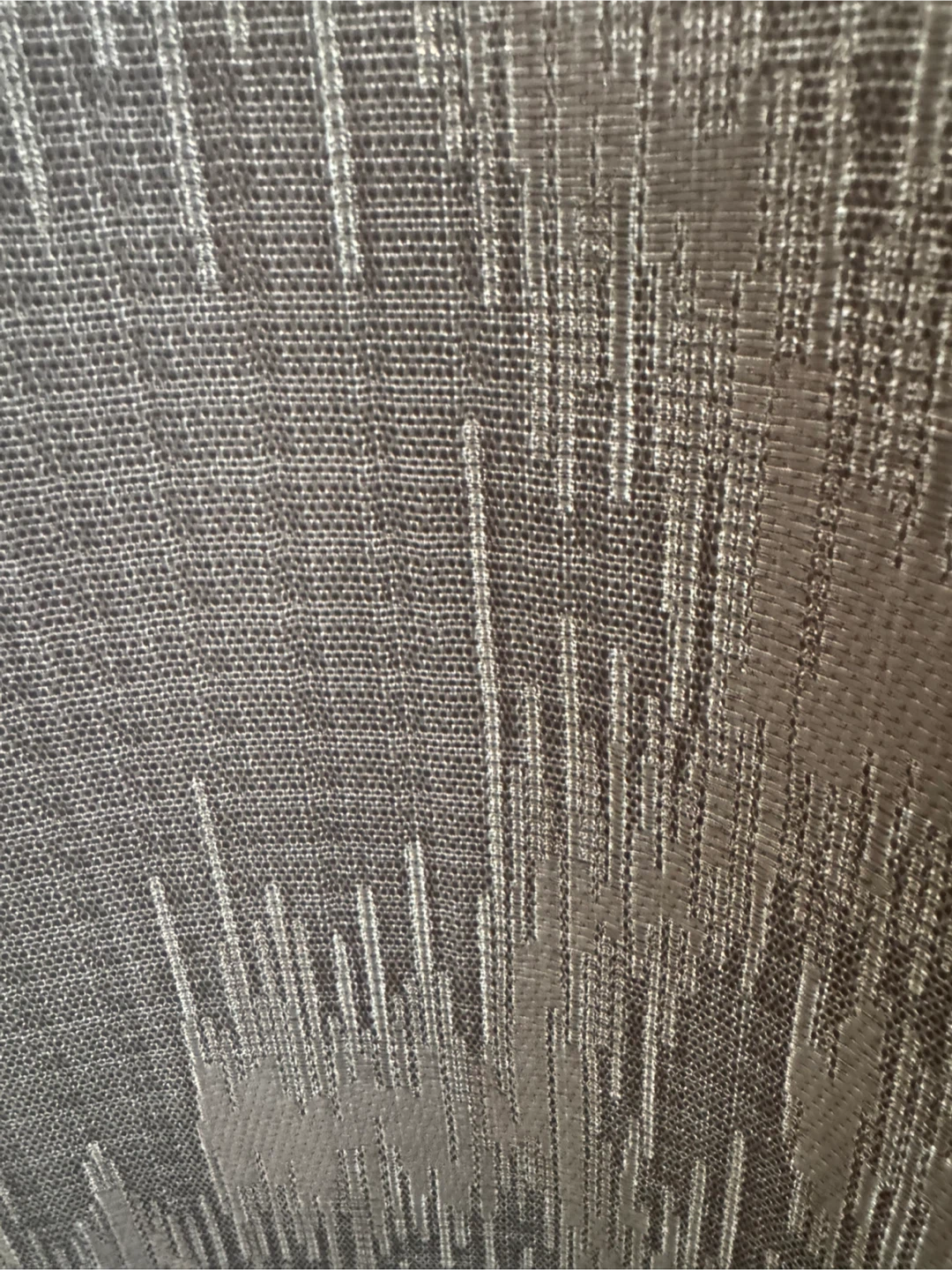 Grey patterned curtain - photo 3