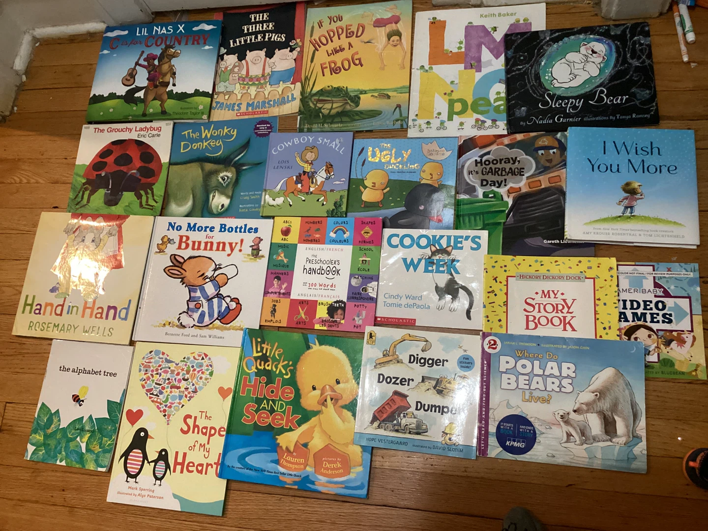 Large 22 Children's Books Lot