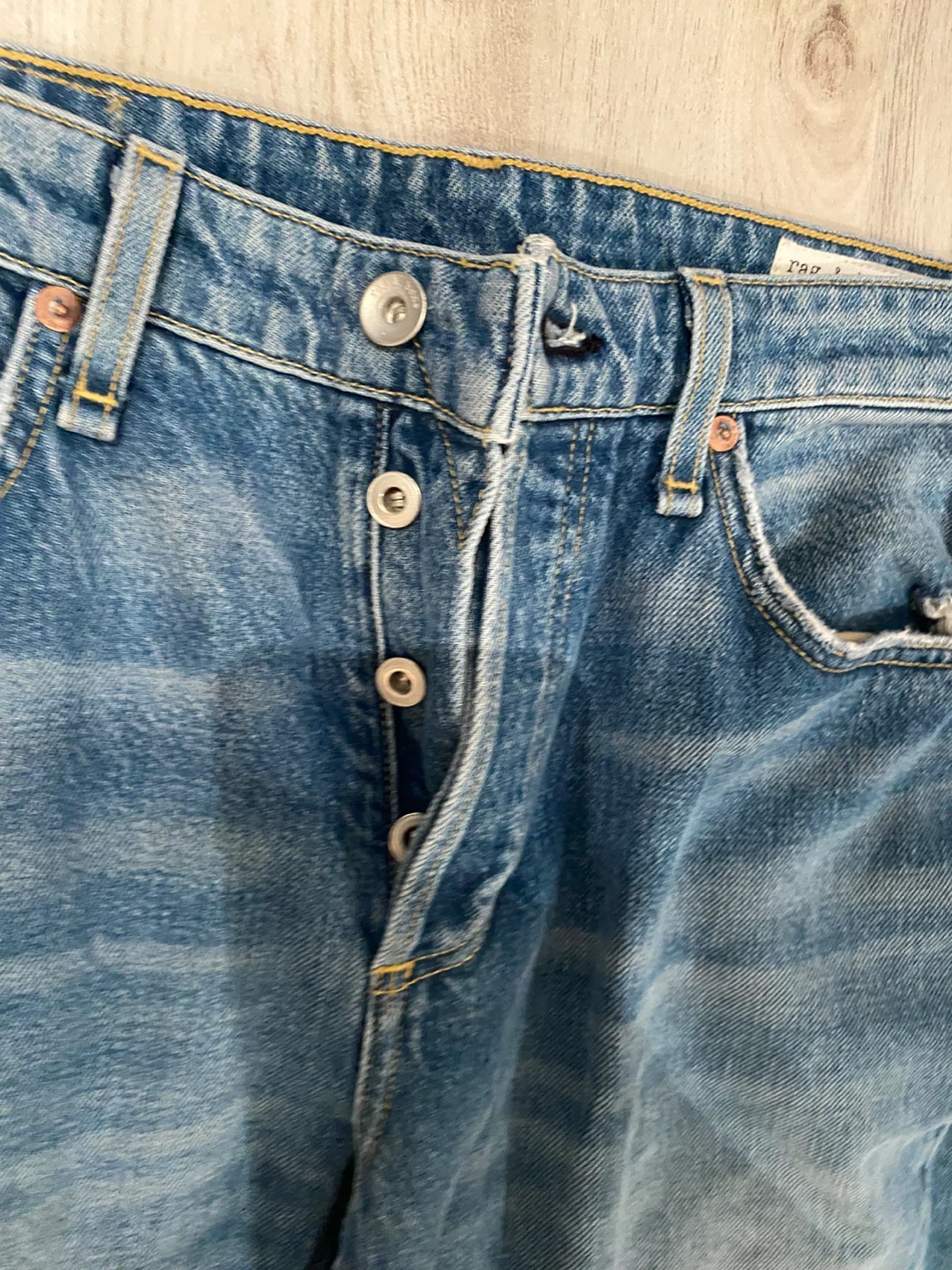 NWT Rag & Bone Rosa Mid Rise Boyfriend Jeans, Size 27 - photo 5