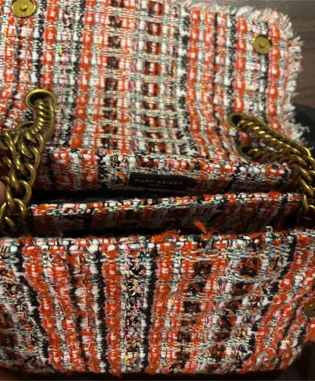 Kurt Geiger London Tweed Kensington Bag - photo 4
