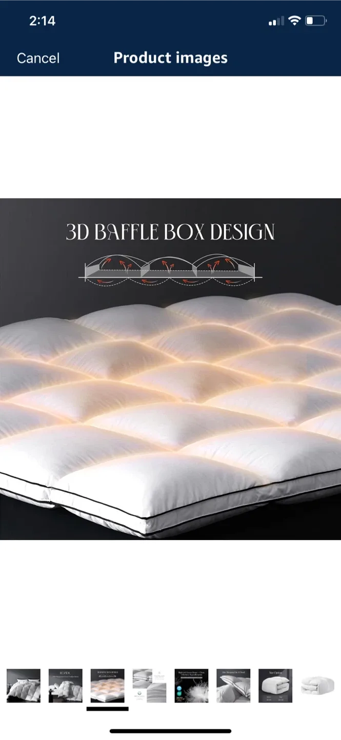 ROZIDC Goose Down Duvet - King Size image indicator(3)