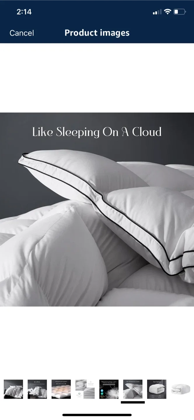 ROZIDC Goose Down Duvet - King Size image indicator(6)