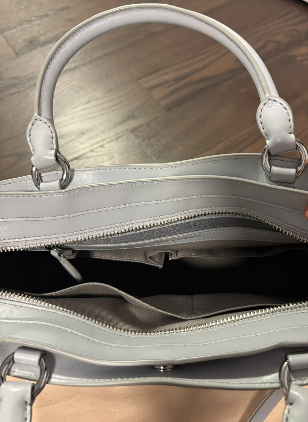 Rebecca Minkoff Grey Leather Satchel - photo 4