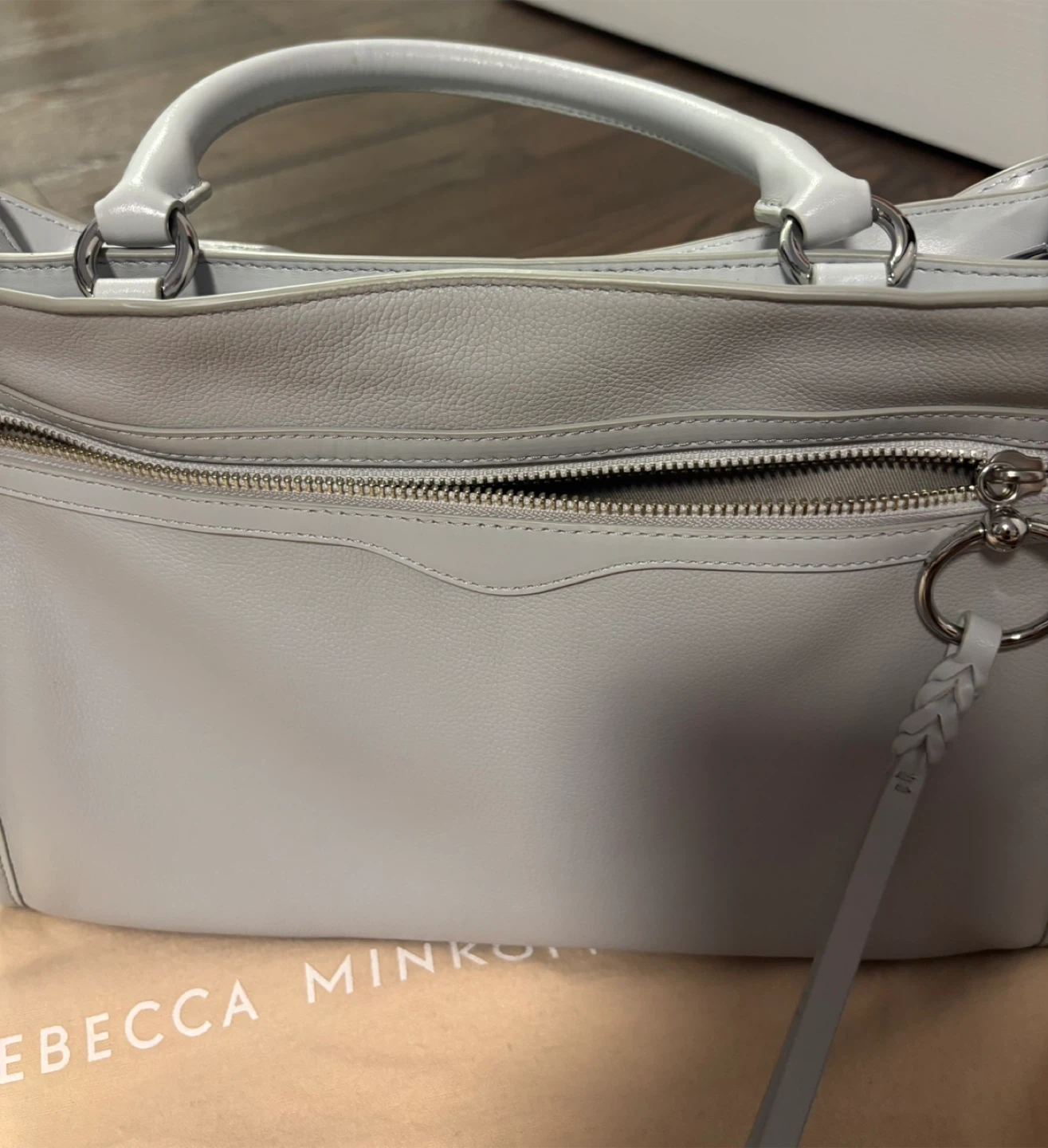 Rebecca Minkoff Grey Leather Satchel - photo 2