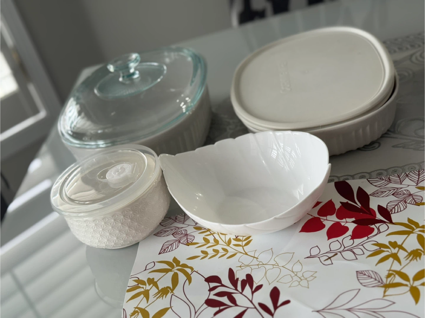 CorningWare and Pyrex Dishes