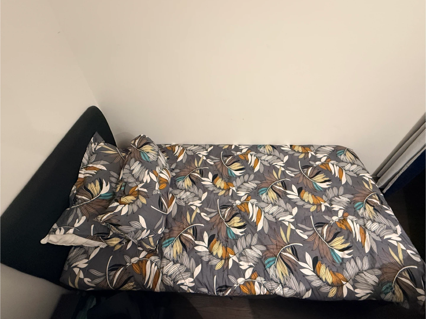 IKEA Bed Frame with Bedding - photo 5