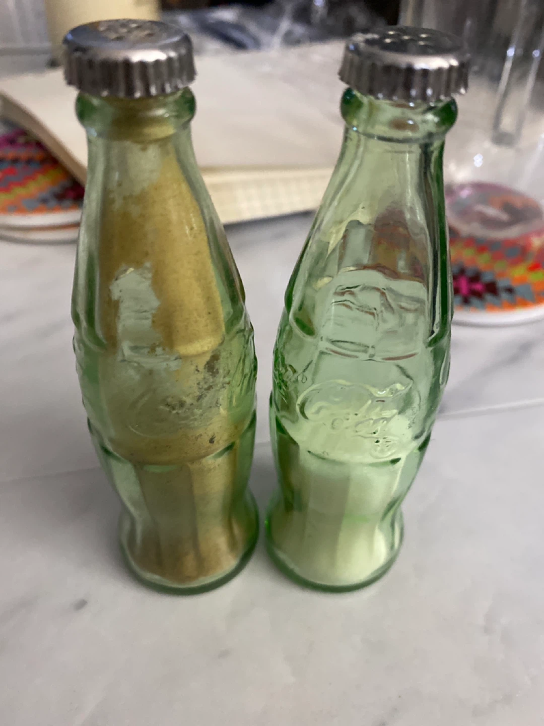 Coca Cola salt and pepper shaker