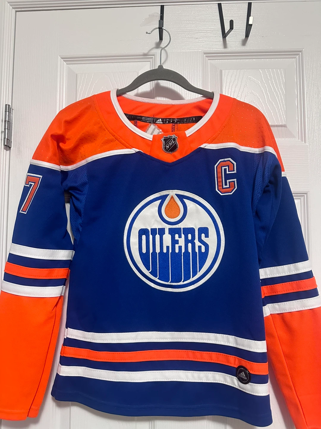 Adidas Oilers McDavid #97 Jersey - Size XS