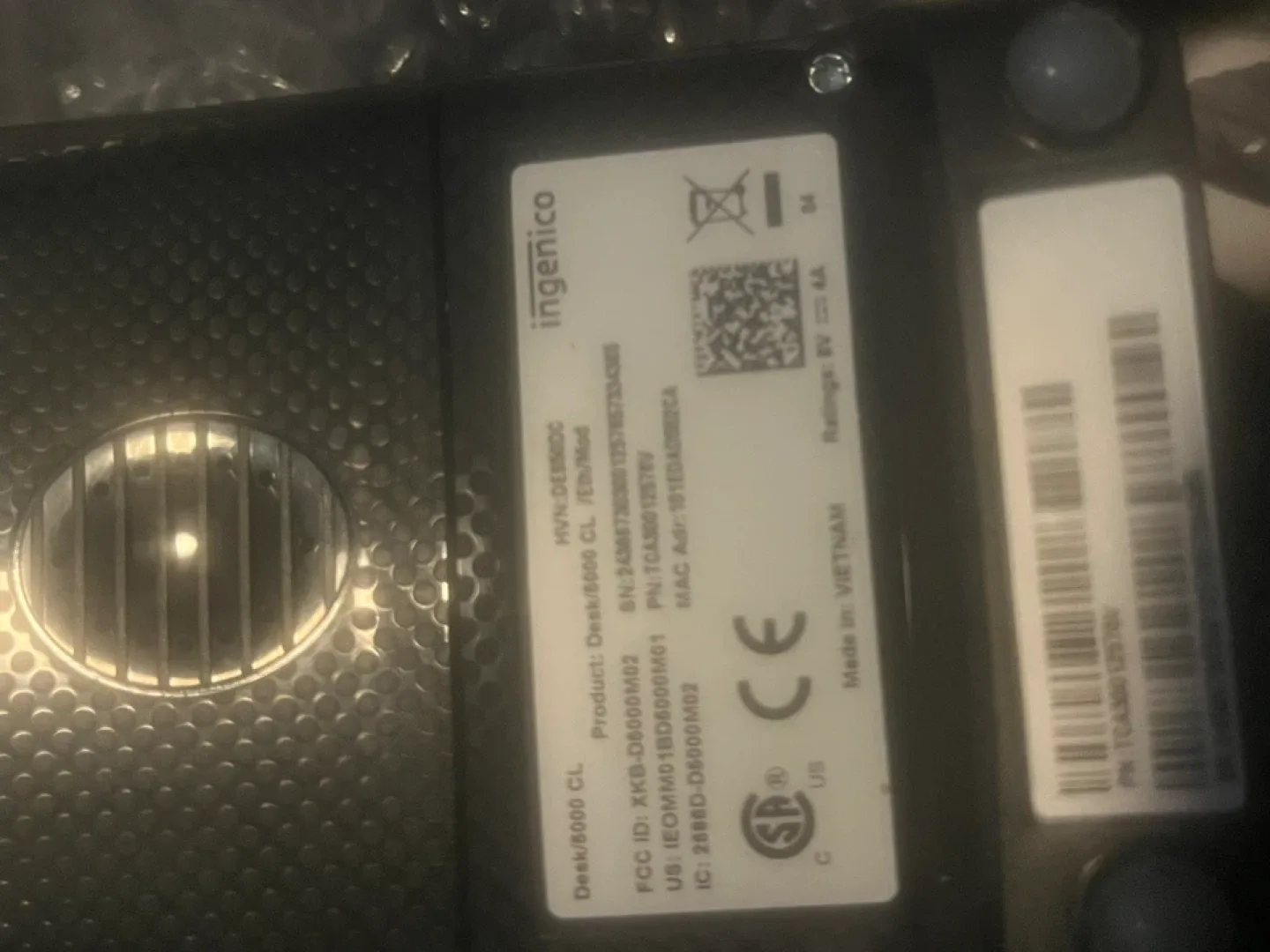 Ingenico Desk/5000 CL Payment Terminal image indicator(3)