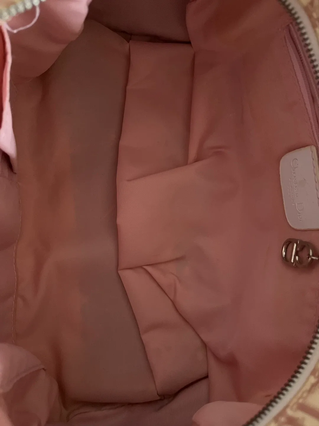 Christian Dior Pink Oblique Boston Bag image indicator(6)