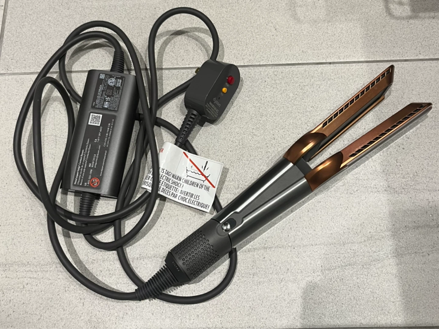 Dyson Airstrait Hair Straightener - Iron/Bright Copper