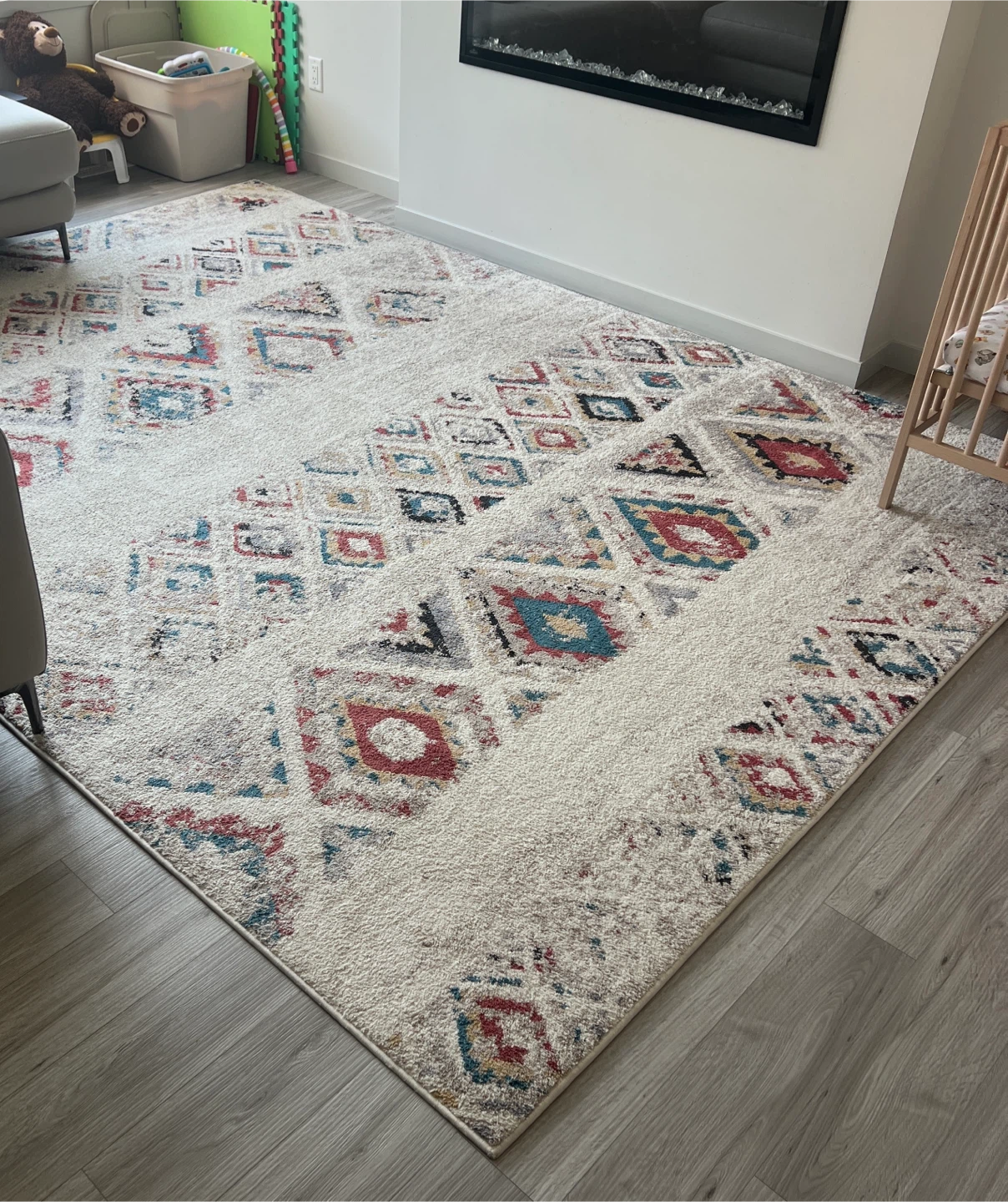 Patterned Area Rug - photo 3