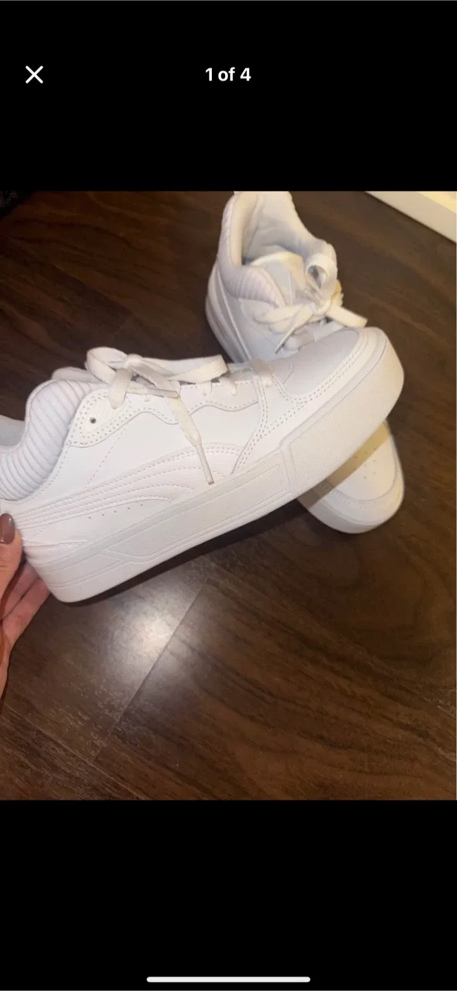 Puma Caven 2.0 White Sneakers thumbnail