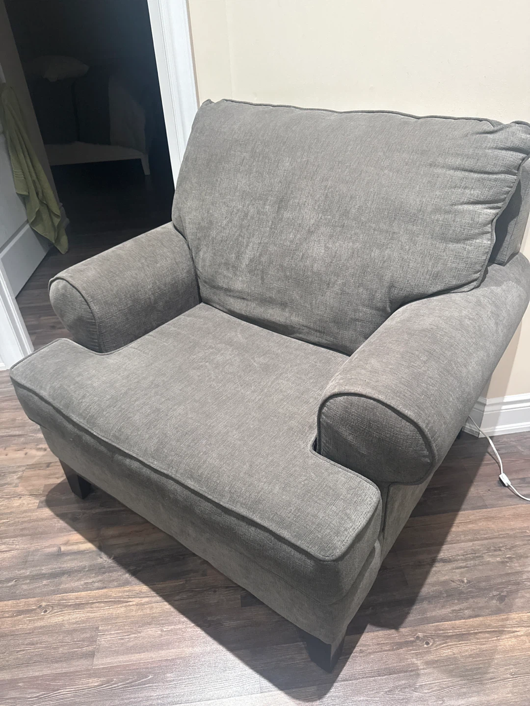 Grey Armchair 42”W38”D 40”H - photo 2
