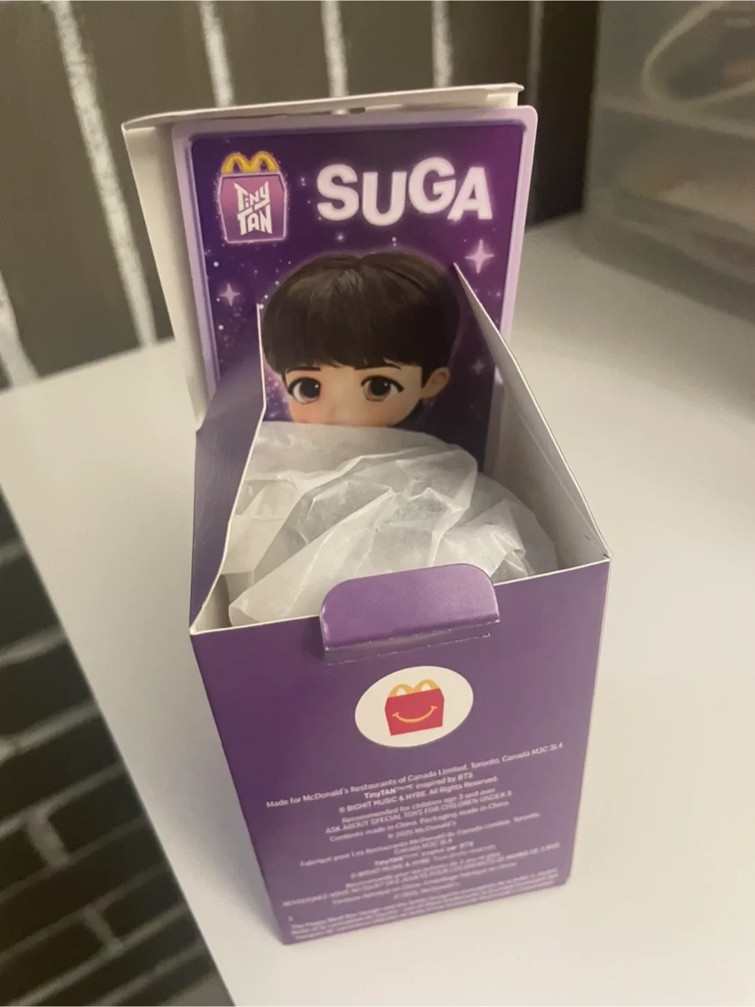 McDonald's TinyTAN SUGA Figure image indicator(2)