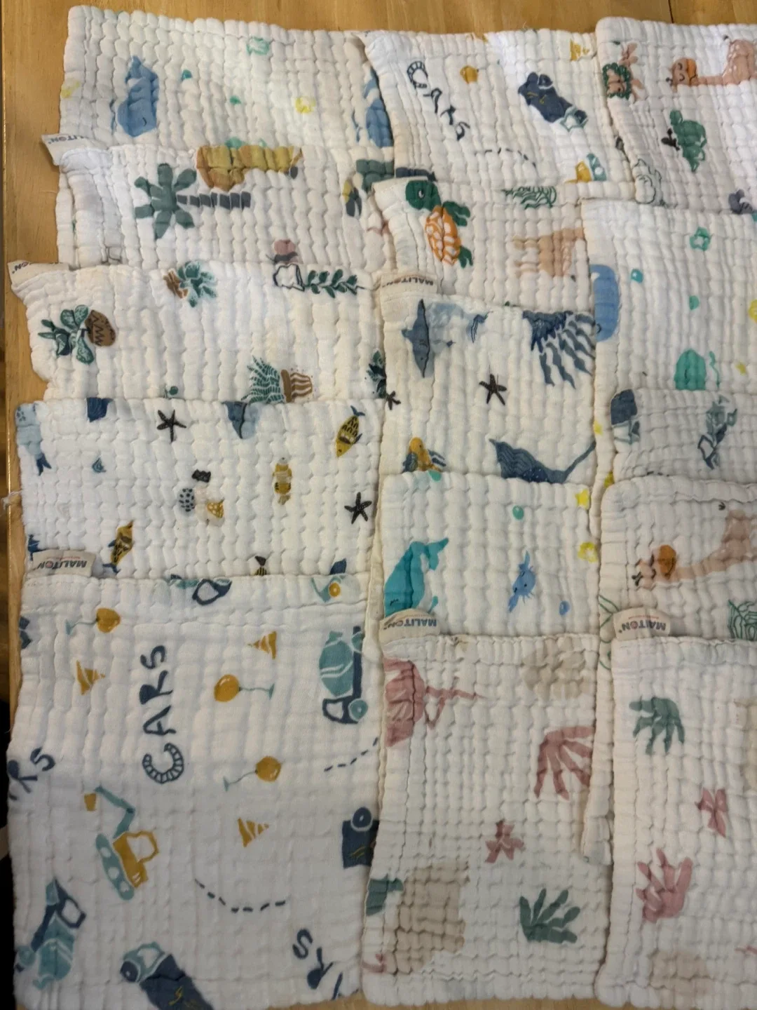 Maliton Baby Muslin Burp Cloths image indicator(4)