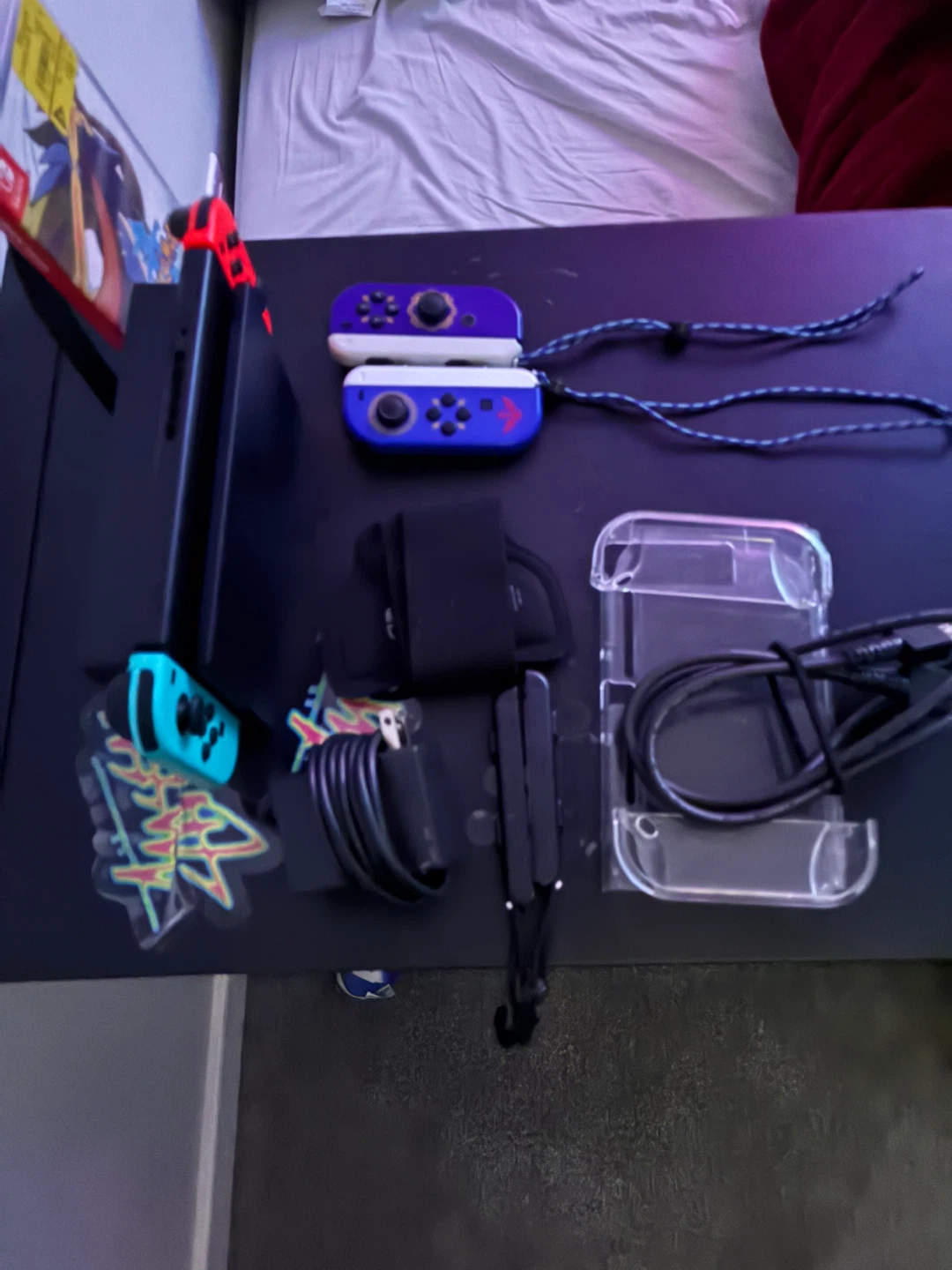 Nintendo Switch with Accessories & Pokémon Sword Game - photo 2