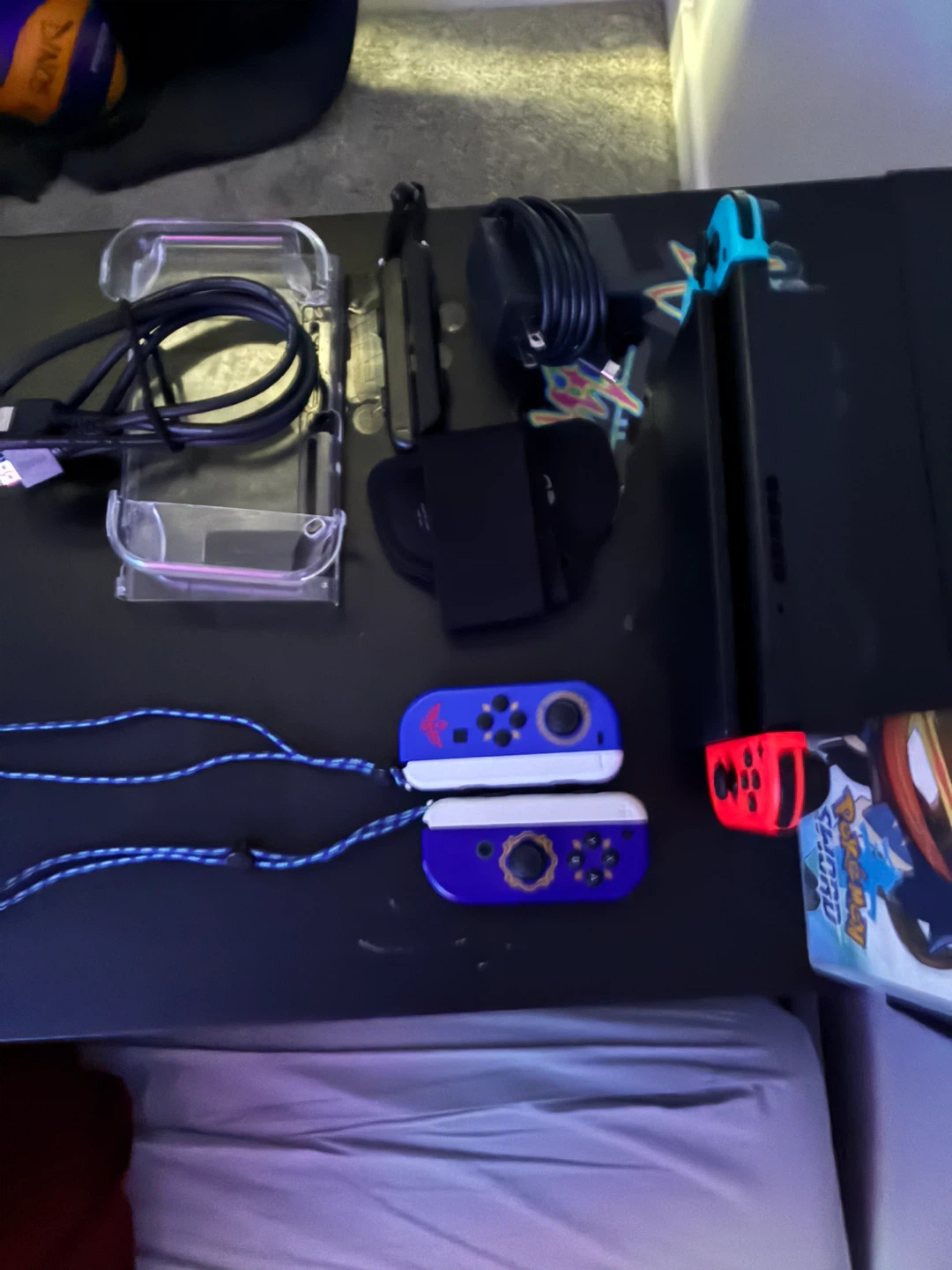 Nintendo Switch with Accessories & Pokémon Sword Game - photo 3