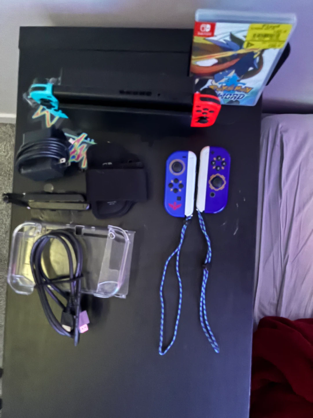 Nintendo Switch with Accessories & Pokémon Sword Game - photo 4