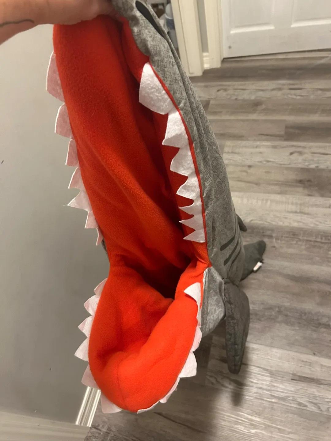 Shark costume or Sleeping Bag - Cozy and Fun! image indicator(3)