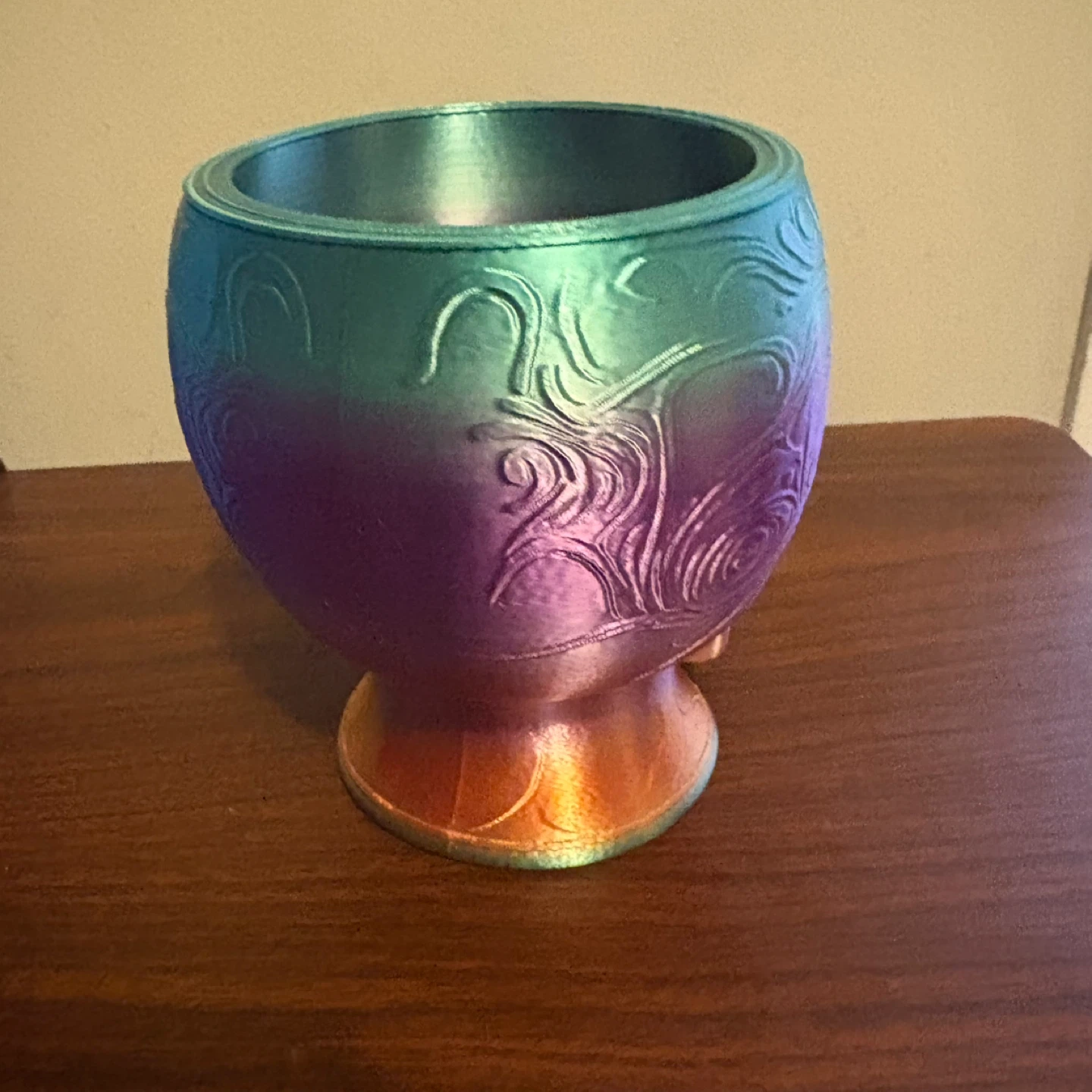 Rainbow Skull Candy Bowl - photo 2