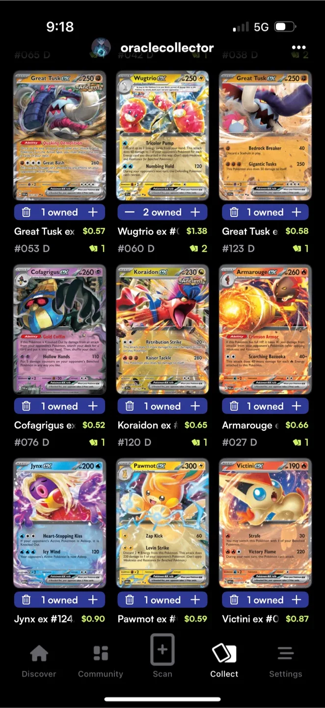 Pokemon Trading Cards Collection image indicator(6)