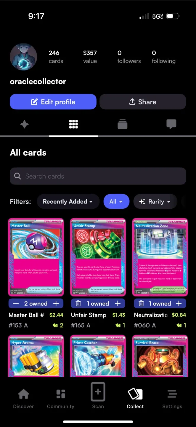 Pokemon Trading Cards Collection image indicator(2)