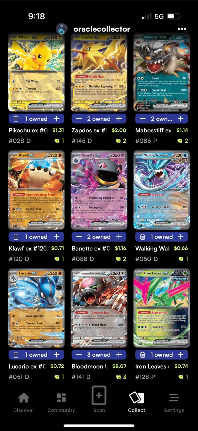 Pokemon Trading Cards Collection image indicator(9)
